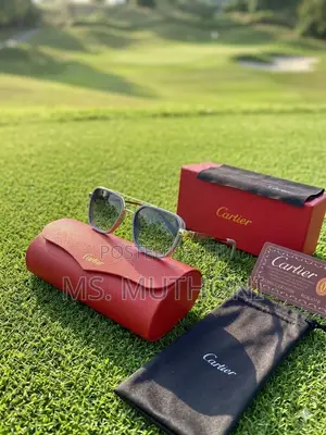 Polarized Luxury Cartier Santos Sunglasses