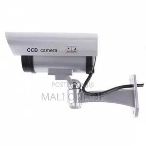 Dummy Security Camera Fake CCTV Bullet Decoy Surveillance Camera