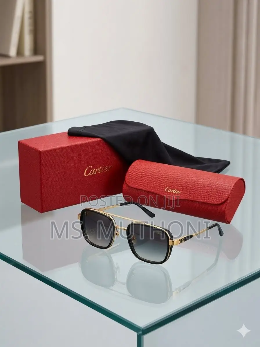 Cartier Santos De Cartier Navigator Sunglasses