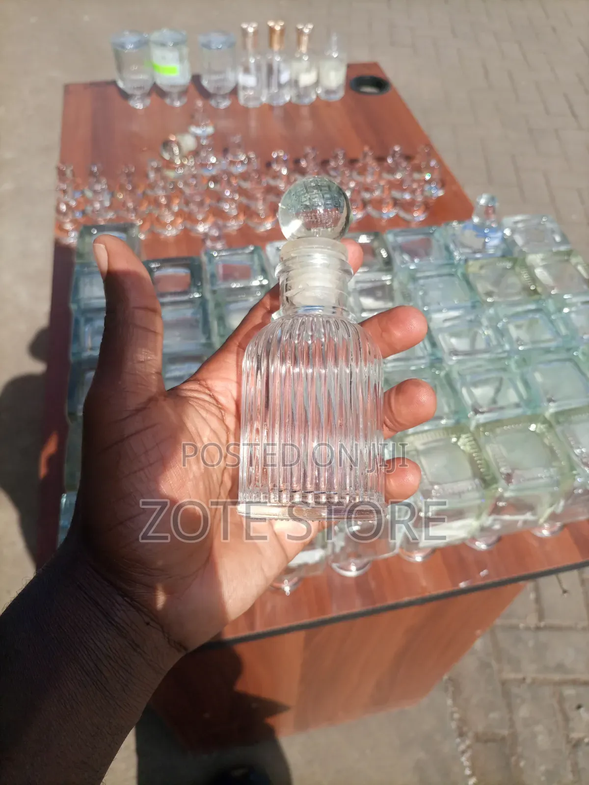 Display Perfume Bottles