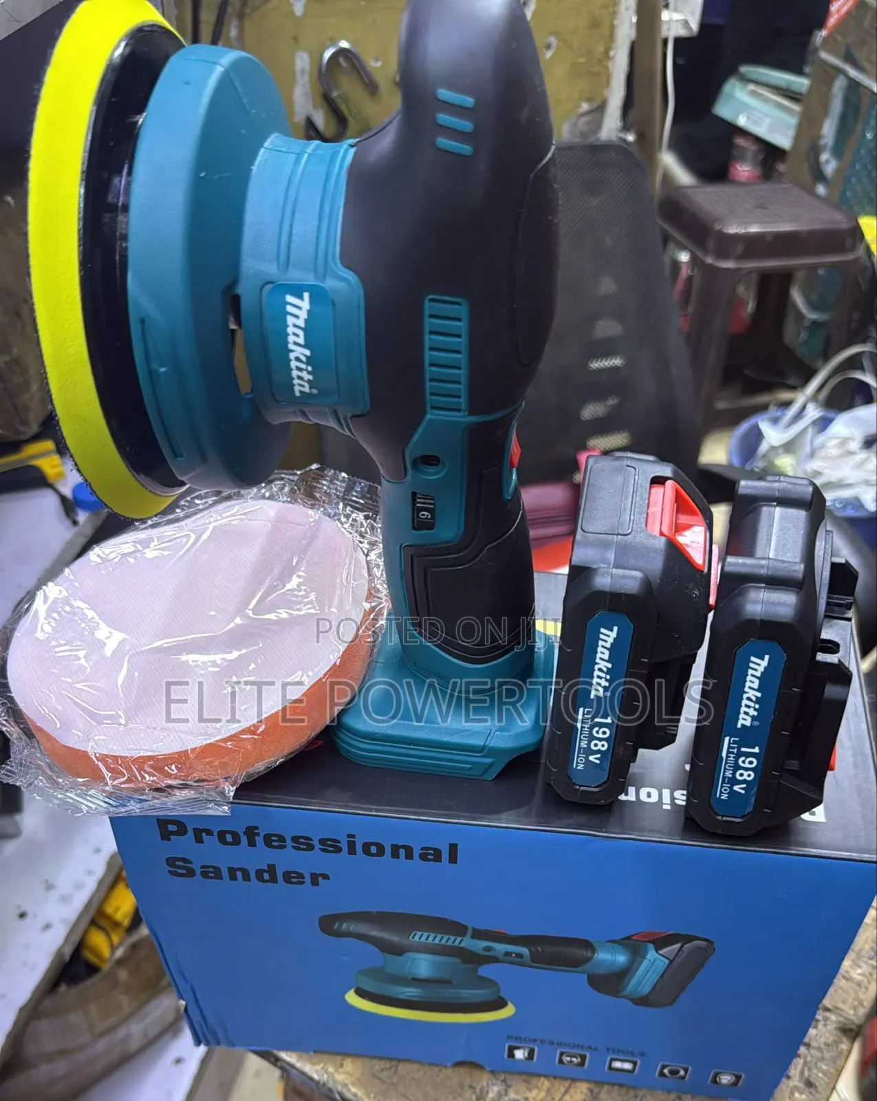 Cordless Orbital Sander