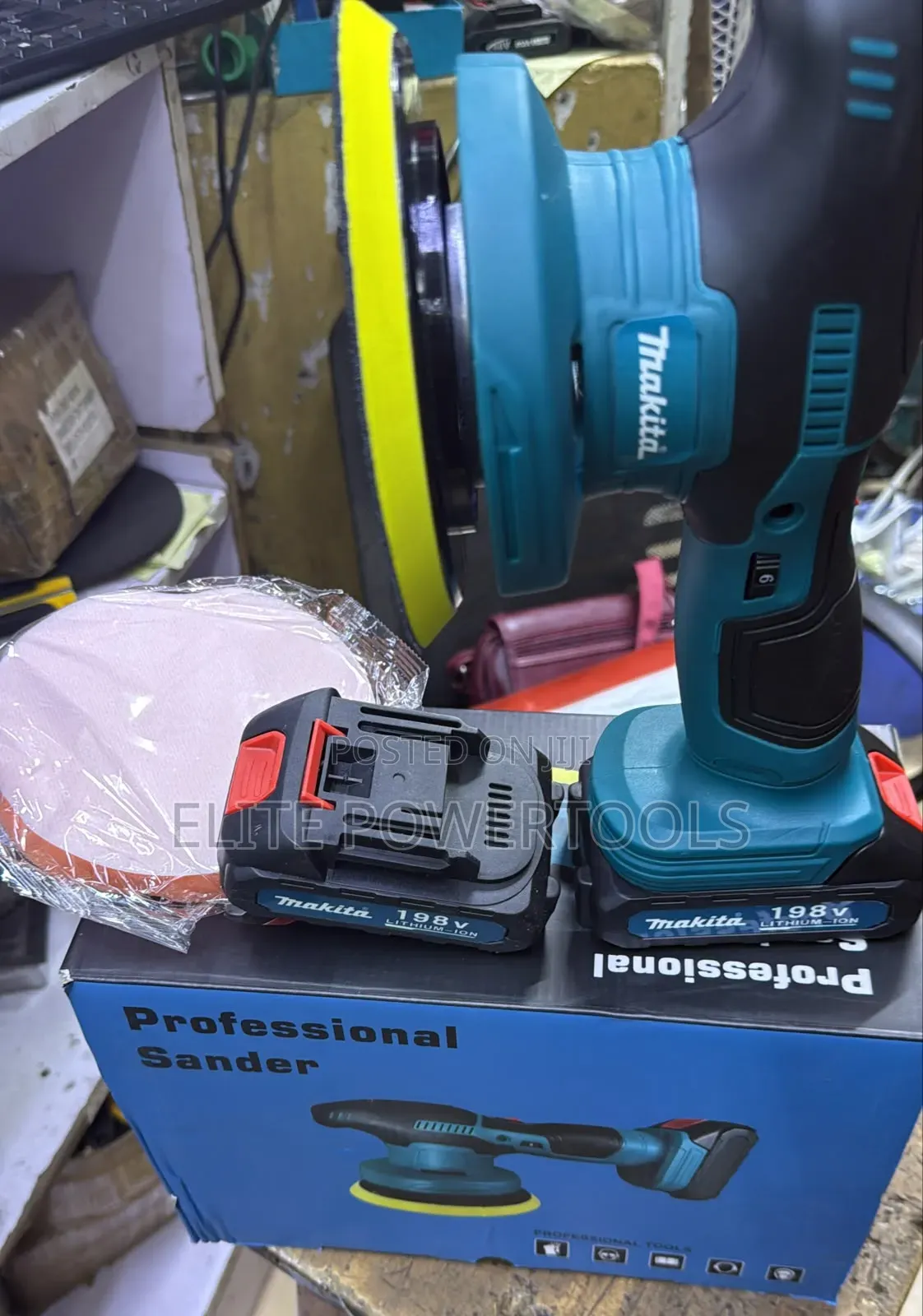 Cordless Orbital Sander