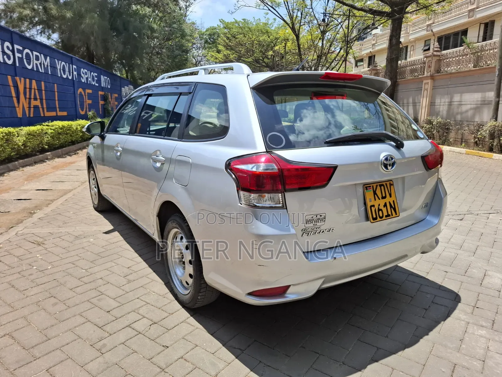 Toyota Corolla Fielder 2018 Silver