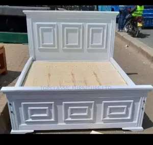 5x6 Panel Bed White Color 