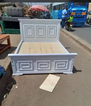 5x6 Panel Bed White Color 