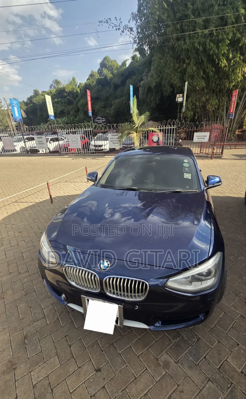 BMW 116i 2012 Blue