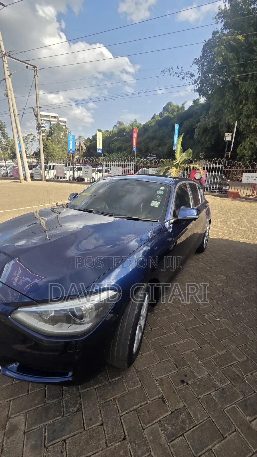 BMW 116i 2012 Blue