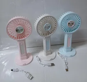 Led Digital Mini Portable Fan