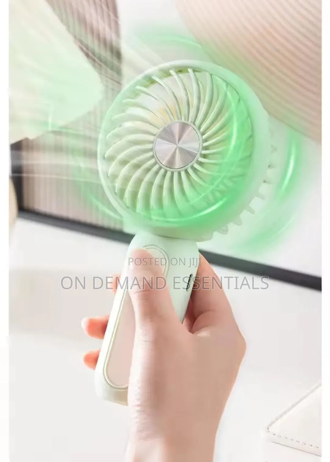 Led Digital Mini Portable Fan
