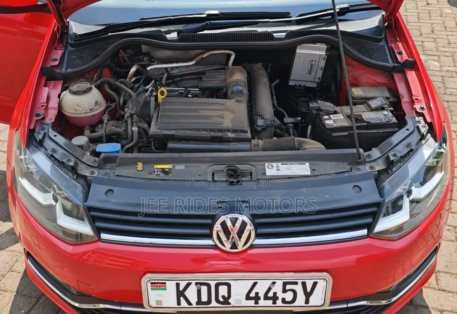Volkswagen Polo 2017 Red