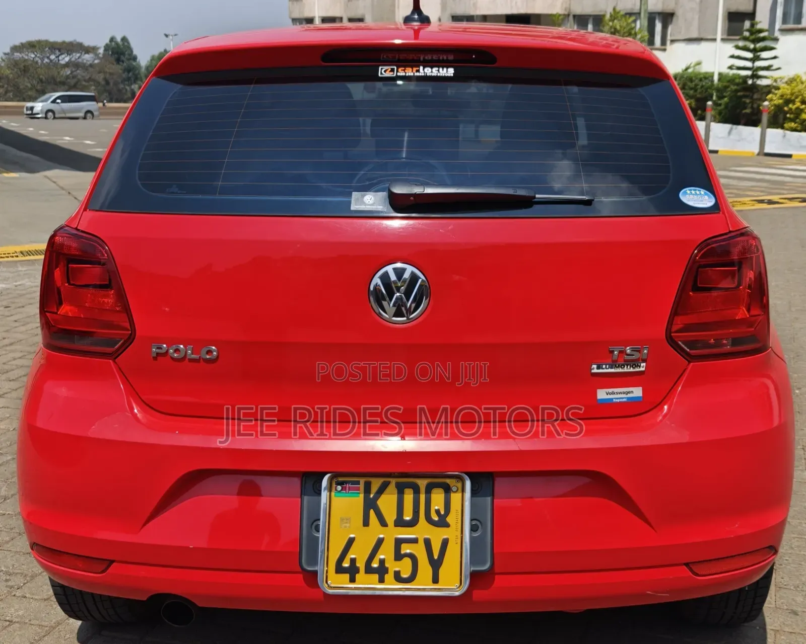 Volkswagen Polo 2017 Red