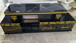 TV Stand, Black TV Modern Furniture