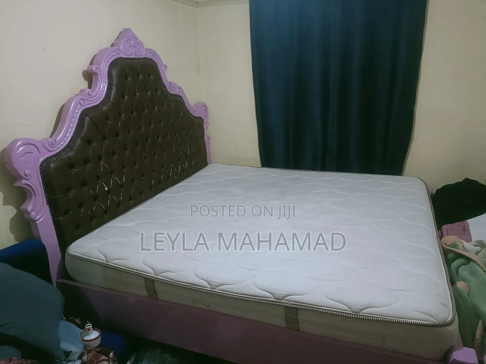 Comfortable Bed With Mattress for Sale