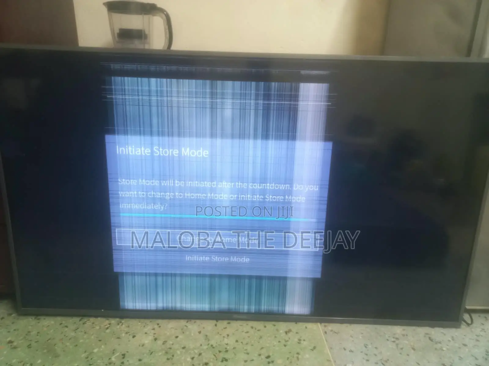 Hisense 55" A6103 – Faulty Screen