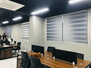Create an Inviting Atmosphere With Elegant Horizontal Blinds.