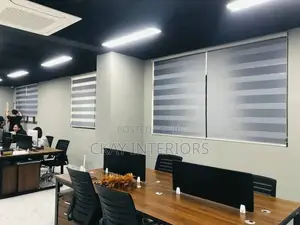 Create an Inviting Atmosphere With Elegant Horizontal Blinds.