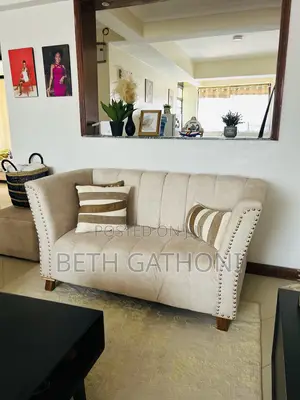5 Seater Warm Beige Couch