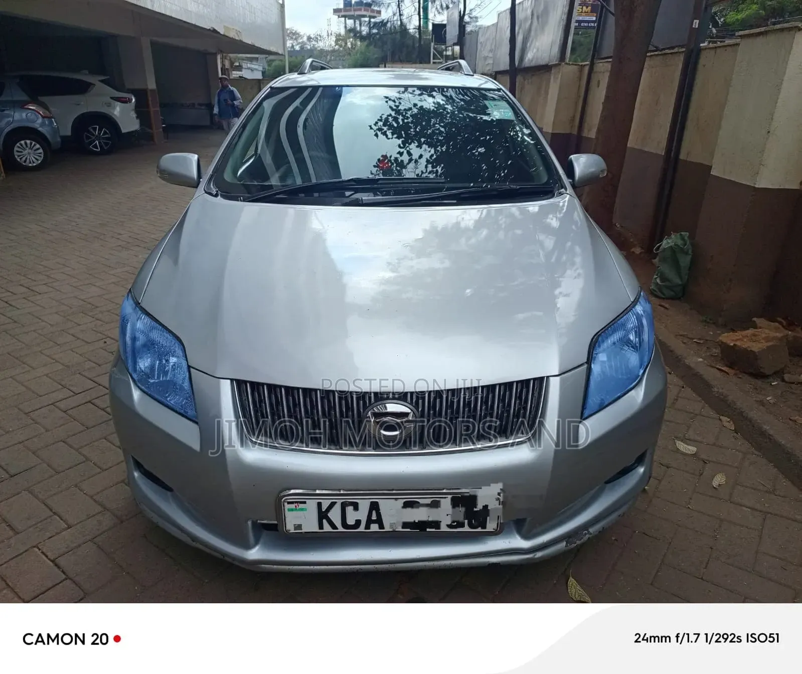 Toyota Corolla Fielder 2008 Silver