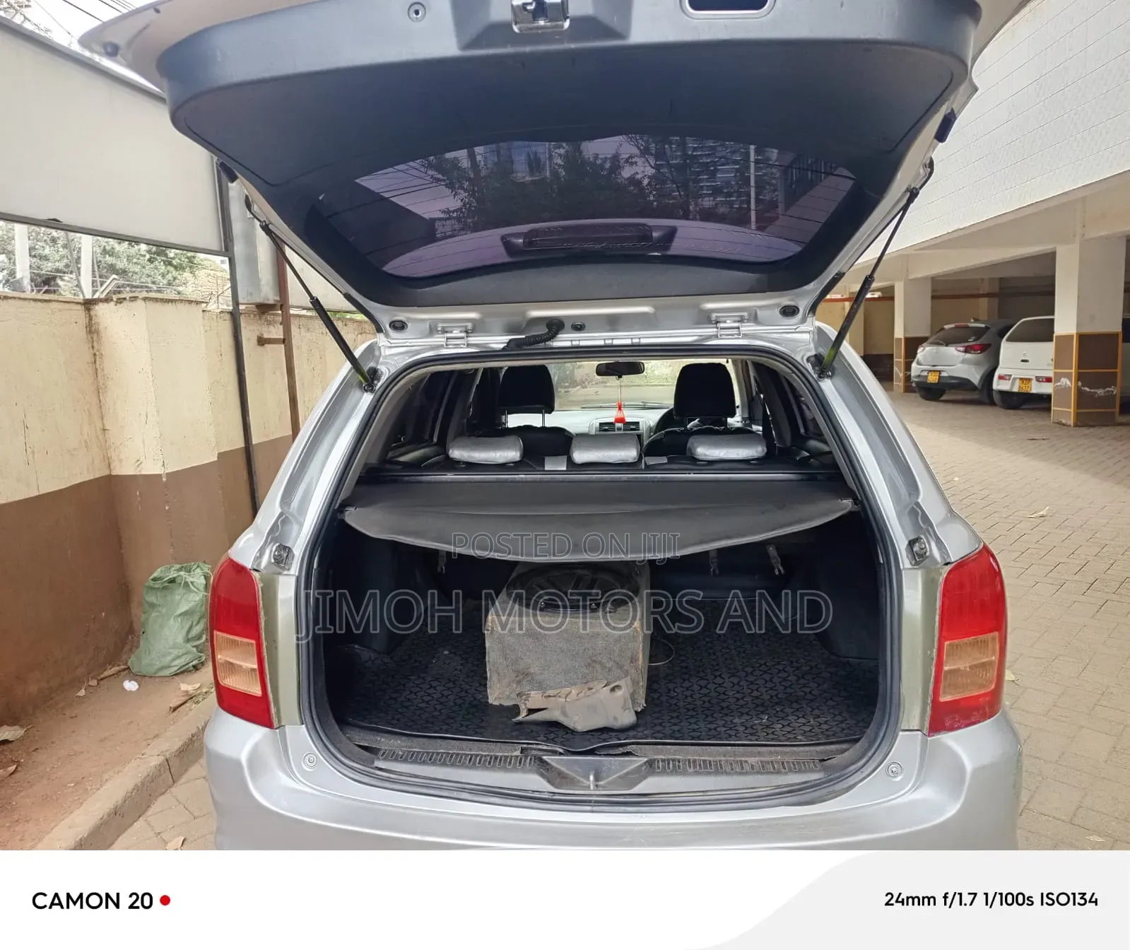 Toyota Corolla Fielder 2008 Silver