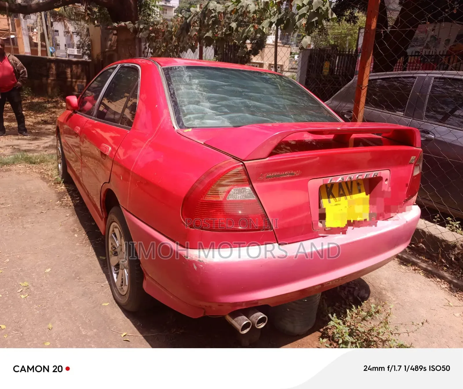 Mitsubishi Lancer 2001 Red