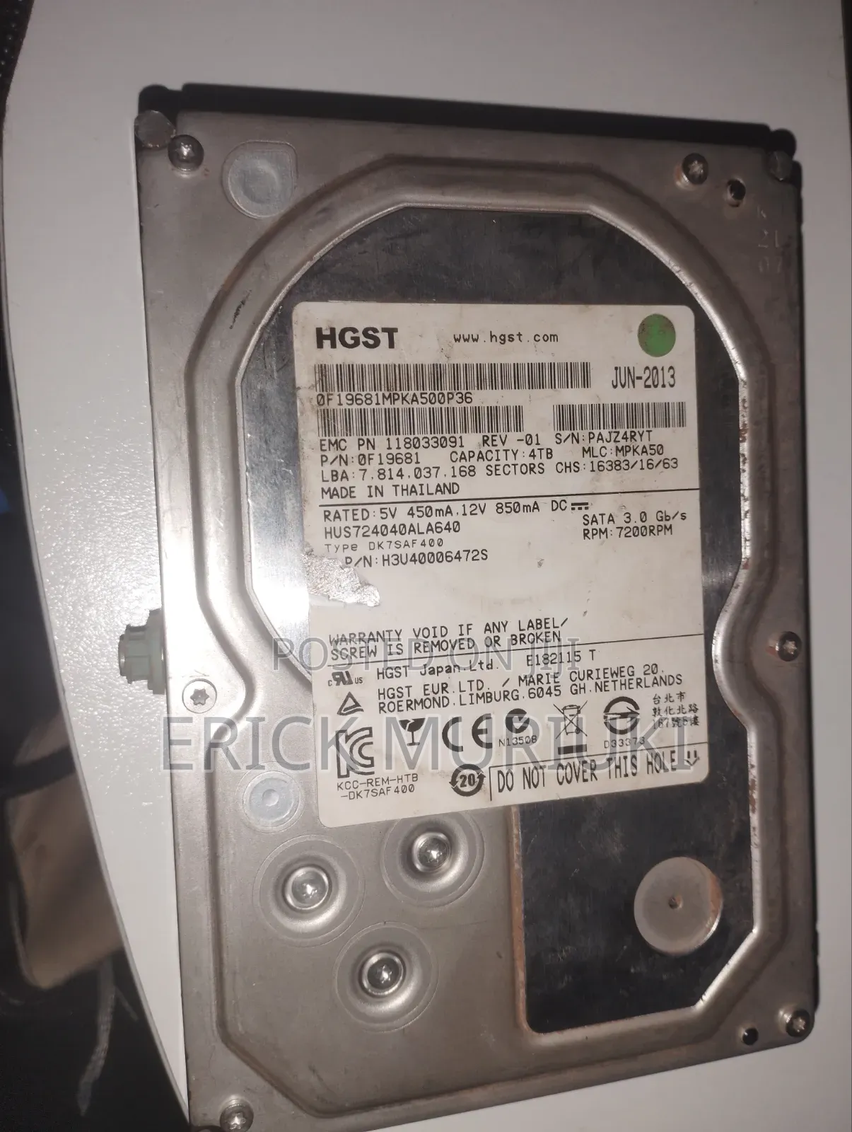 Desktop Hard Disk