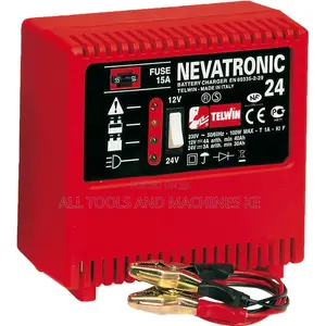 TELWIN Nevatronic 24 Automatic Battery Charger Fast, Safe
