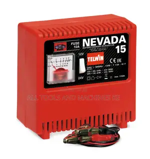 TELWIN Nevada 6 Compact 12V Battery Charger Fast, Safe