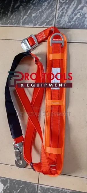 Plain Orange Safety Harness