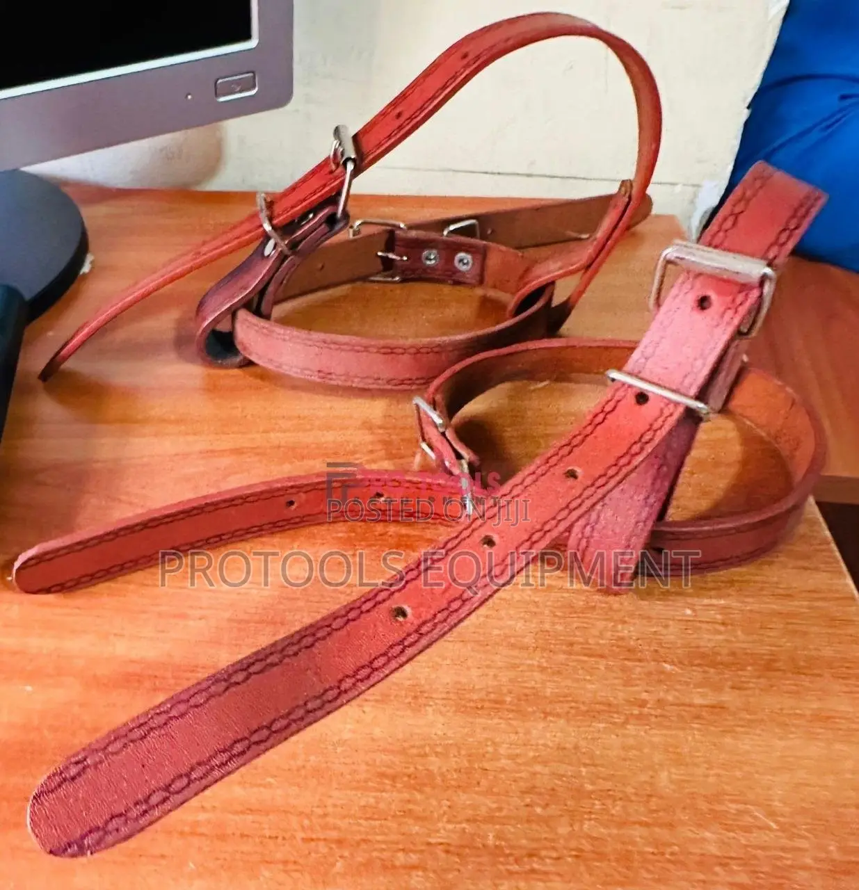 Leather Climbers Strap