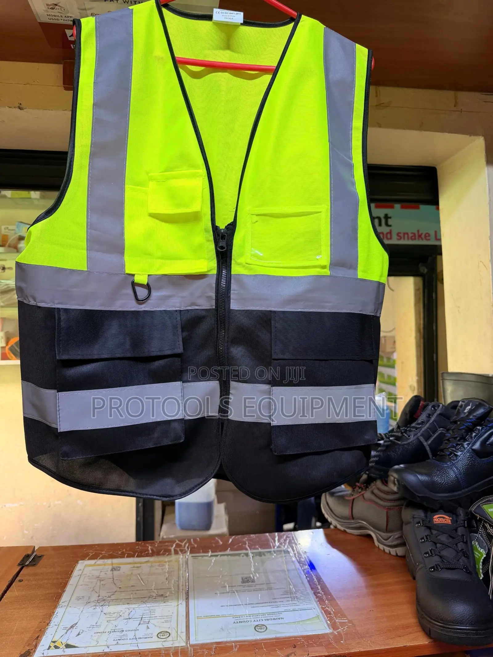greenblack reflector jacket