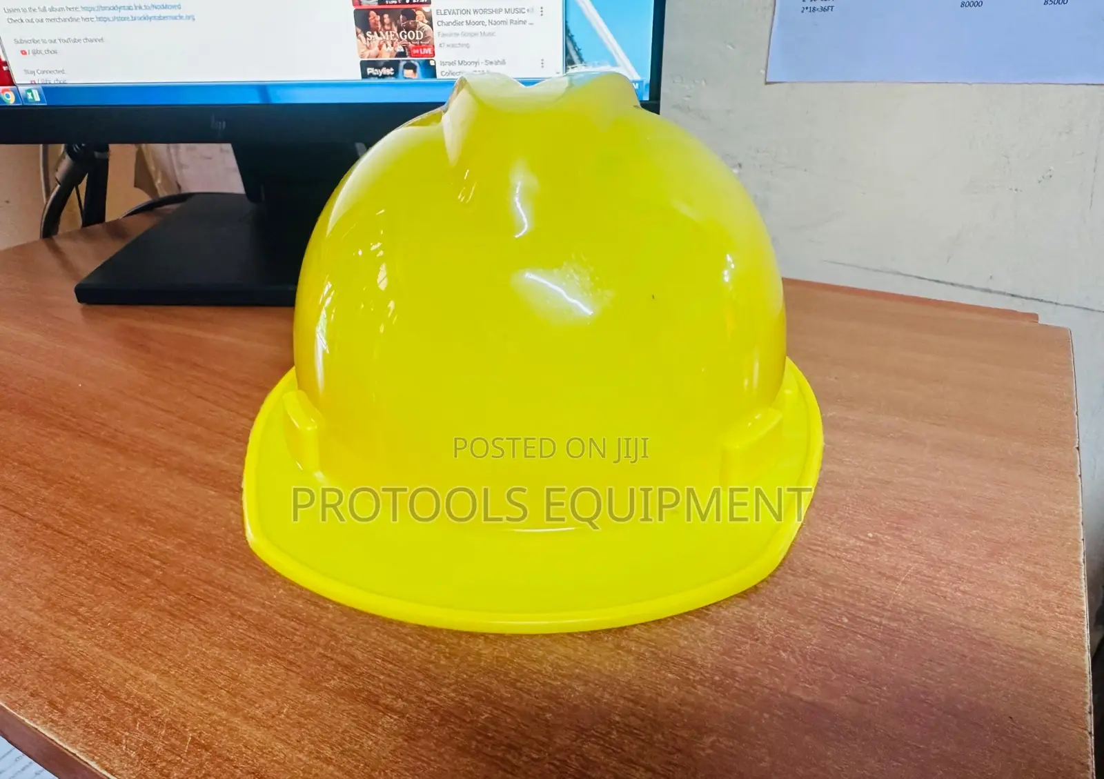yellow light helmet