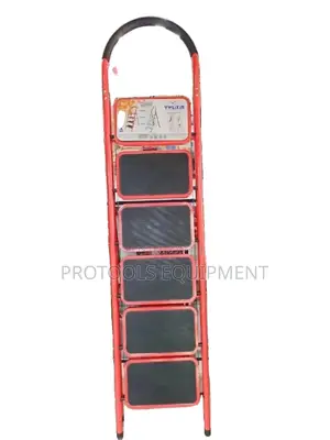 6 steps steel step ladder