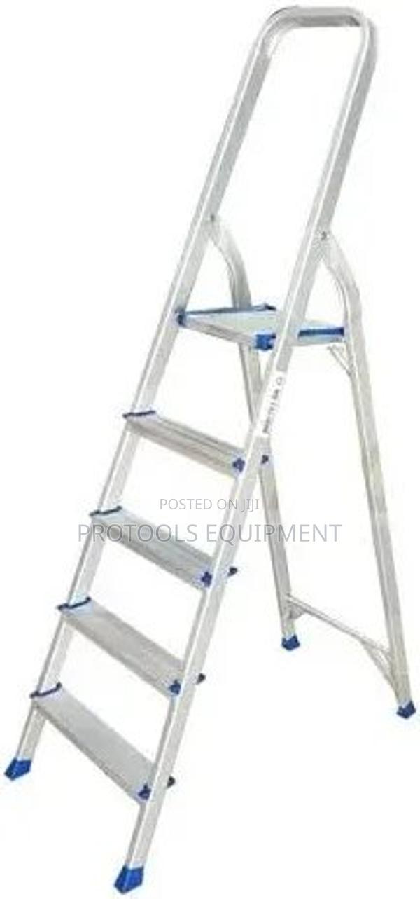 5 step aluminum step ladder