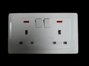 Elec Twin Socket Switch 13a 13a Ts