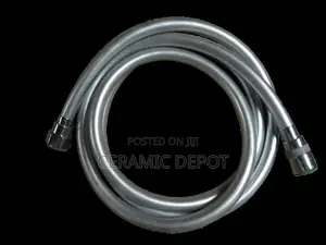 SHOWER TUBE ED001 1.5MTR NUT TURN GREY 360 DEGREE STED0011.5MTR