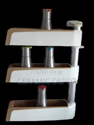 Wall Hanging Rack With 3 PCs Spice Bottle WZY-02S