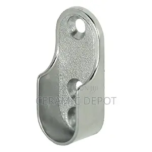 Chrome Bracket Oval Pipe CB15