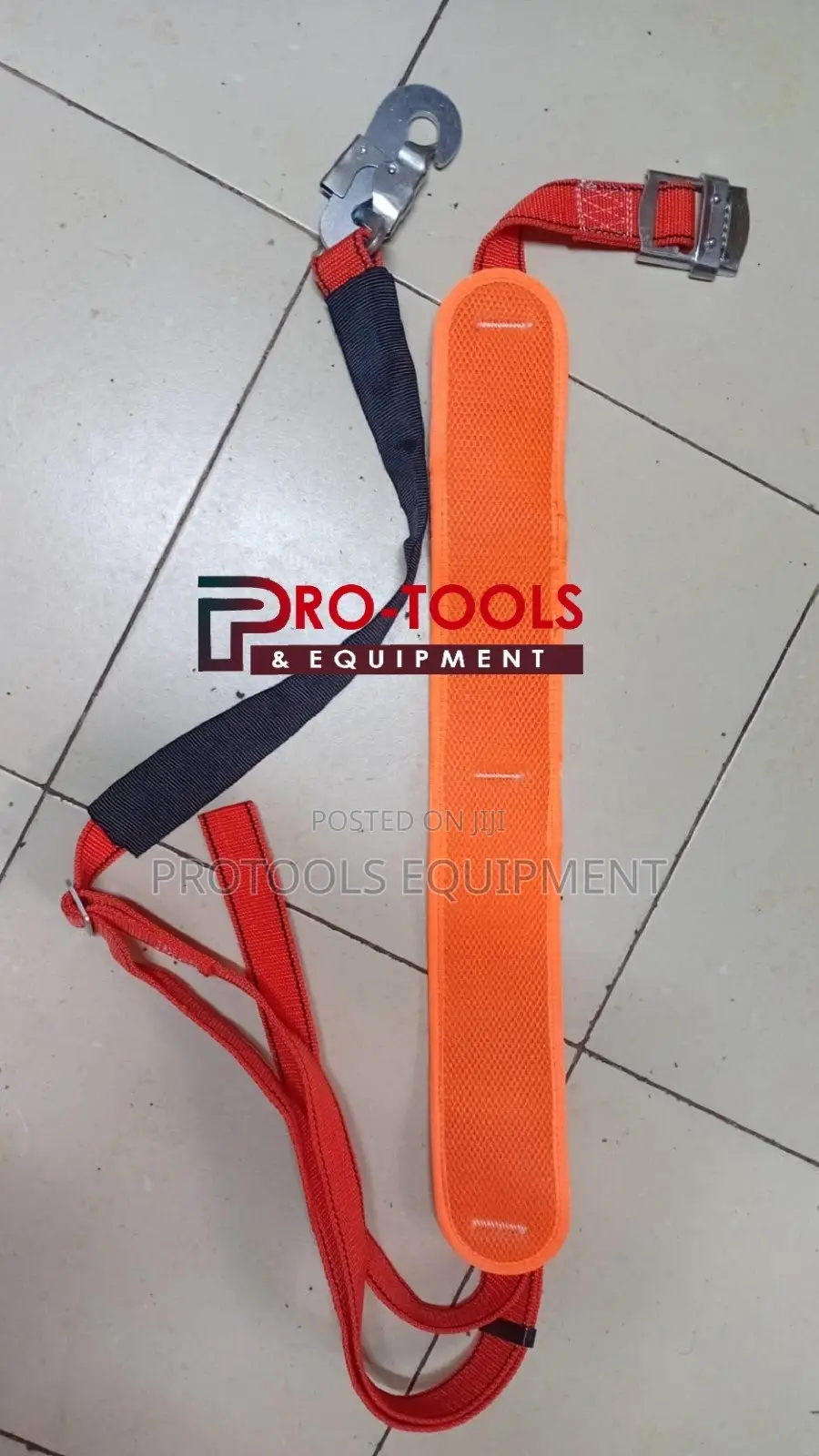 Plain Orange Safety Harness
