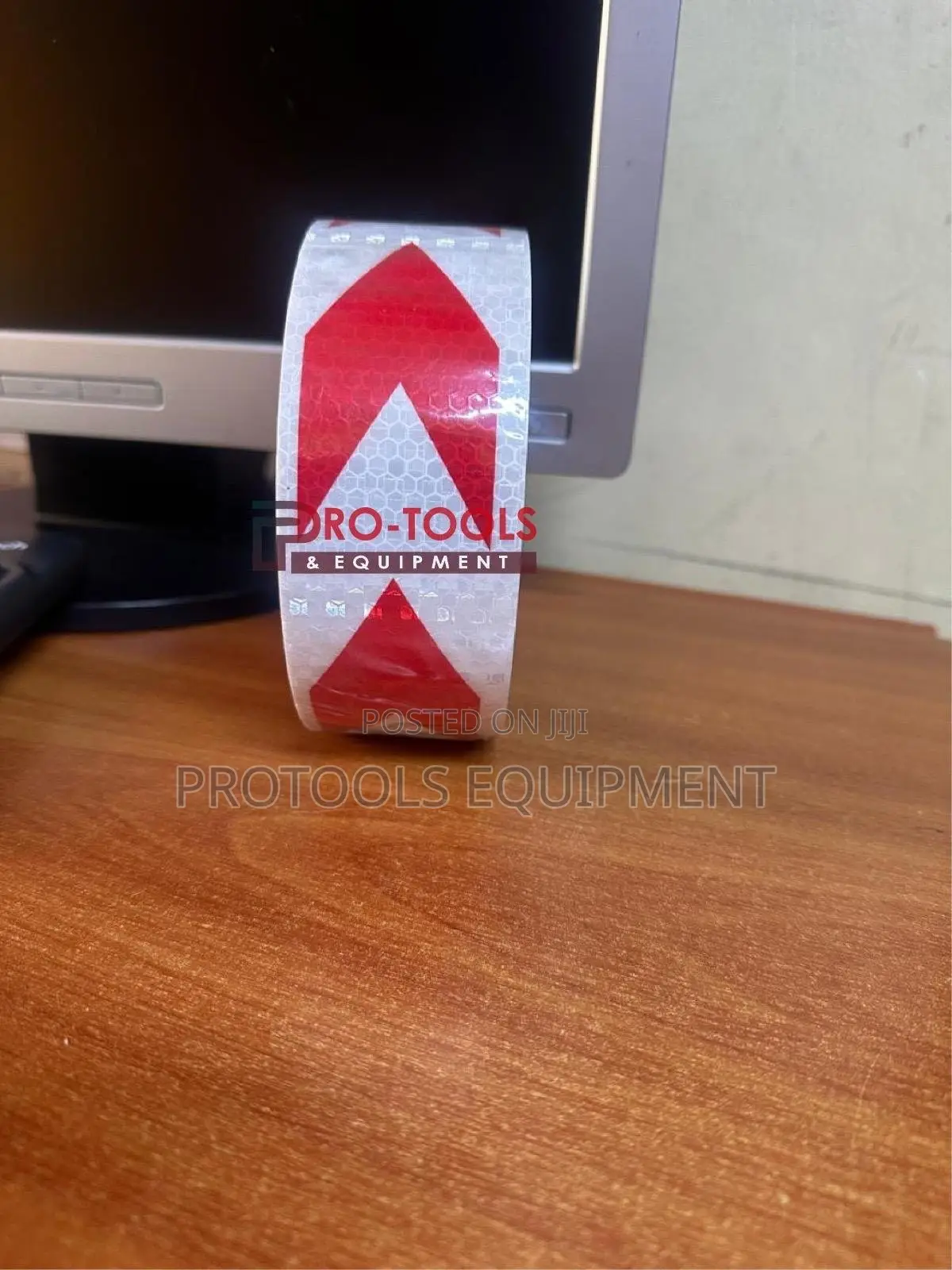 WhiteRed Reflective Tape