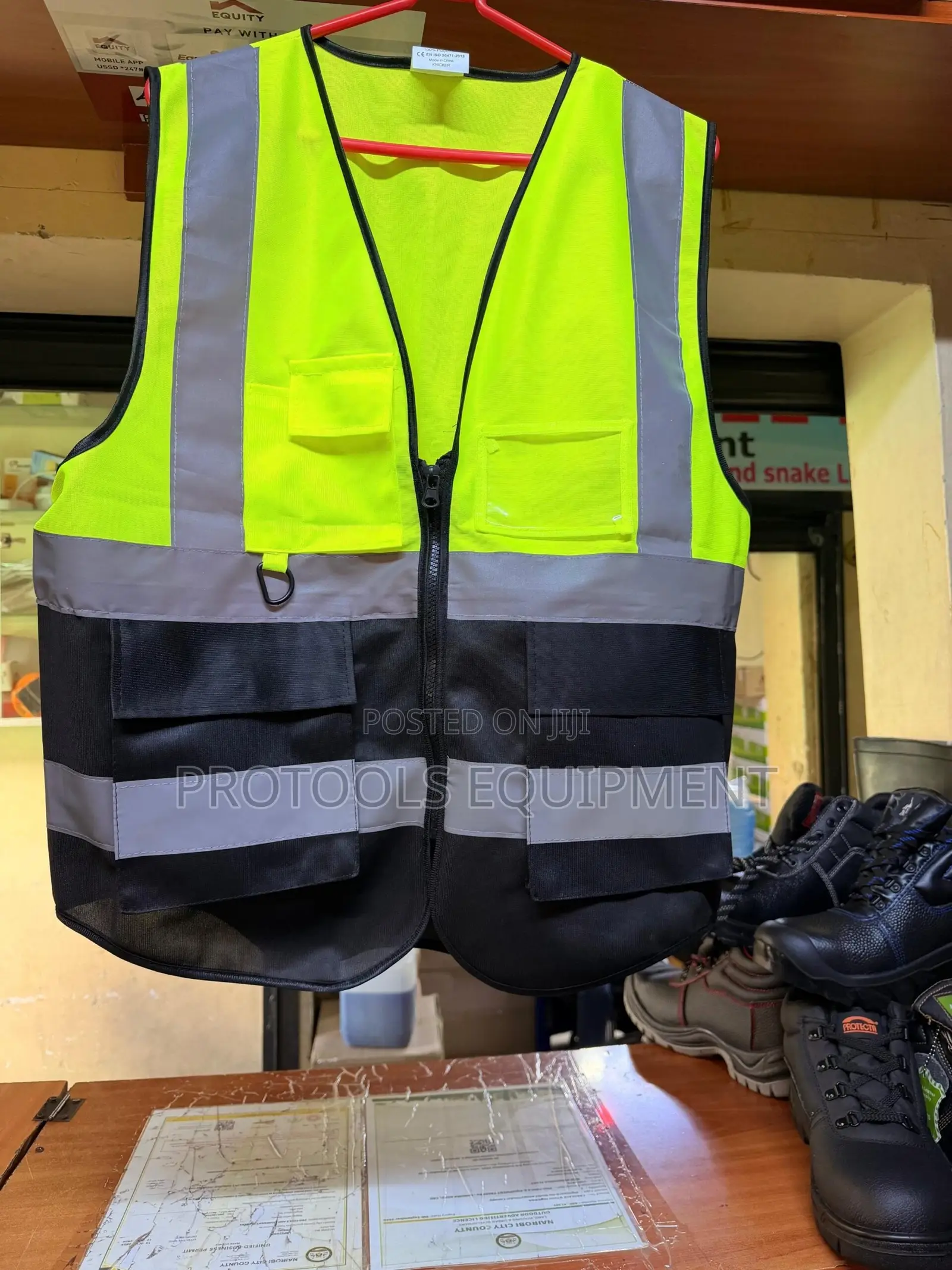 greenblack reflector jacket