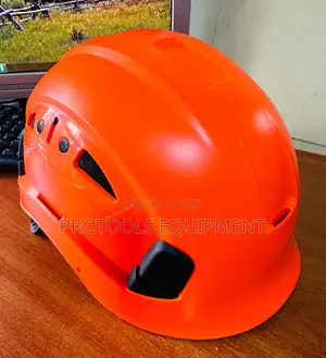Orange Work at Height Helmet