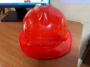 light red helmet