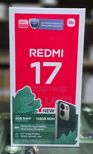 New Xiaomi Redmi 17 256 GB Green