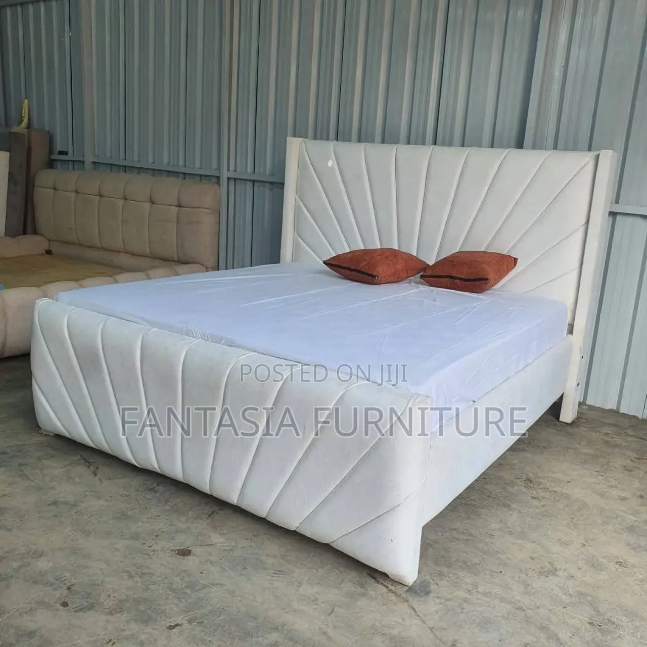 White 5 by 6 Bed + Negotiable