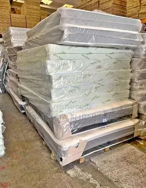 5 by 6 Wooden Bed (Panel Beds)