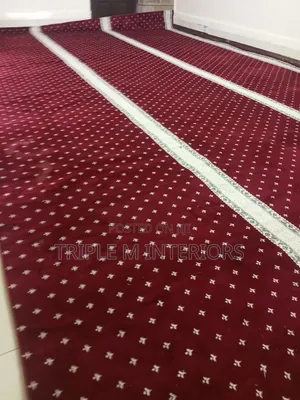12mm Maroon Dotted Executive Wall to Wall Carpet