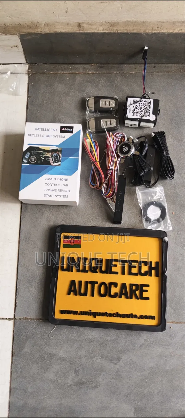 Car Keyless Start System