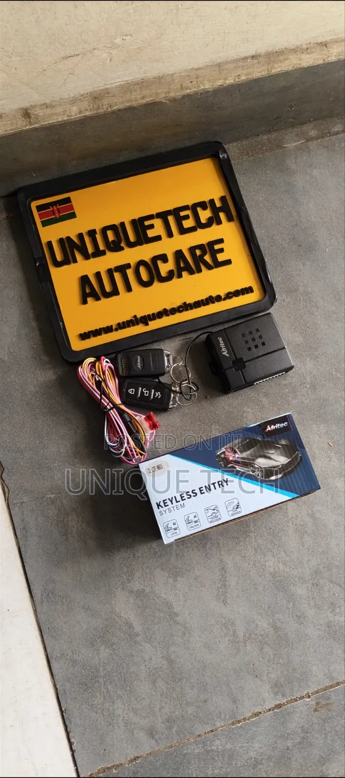 Keyless Remote Entry Kit for Cars