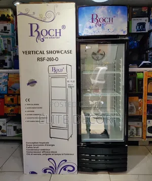 Roch 209L Showcase Display Fridge – Glass Door Beverage Cooler