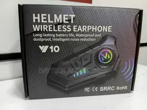 Motorcycle Helmet Bluetooth 5.3 Earphones Wireless IPX6 Waterproof